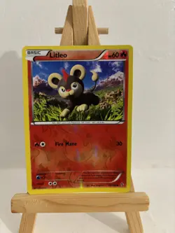 Litleo 19/106 Reverse Holo - XY Flashfire 2014 Pokemon Card - Image 1