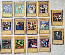 Vintage Yugioh 1996 Cards - Lot of 14 - Image 1