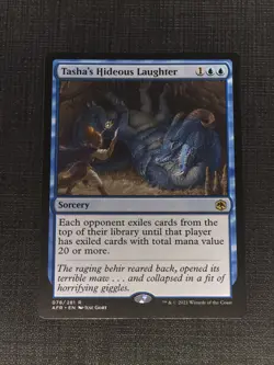 Magic: The Gathering Dungeons & Dragons Tasha's Hideous Laughter Rare Card - Image 2