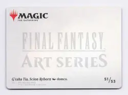 G'raha Tia, Scion Reborn Art Card 51/53 MTG Art Series: FINAL FANTASY (ASFIN) - Image 2