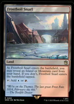 Frostboil Snarl Mtg Dr. Who NM 282 Magic Gathering X1 - Image 1