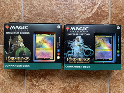 MTG Lord of the Rings Commander Deck Riders of Rohan & Elven Council New Sealed! - Image 1