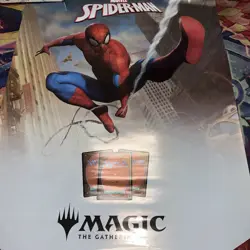 MTG Spider Man Magic The Gathering Spiderman 18 x 24 FOIL Promo Store Poster - Image 1