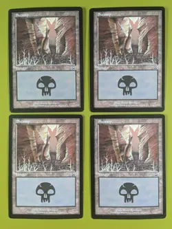 Swamp (342) x4 Mercadian Masques 4x Playset Magic the Gathering MTG - Image 1