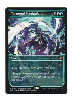 Temporal Manipulation (Showcase) MTG Special Guests Mythic 082 - Image 1
