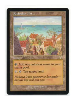 Rishadan Port MTG Mercadian Masques Rare - Image 1