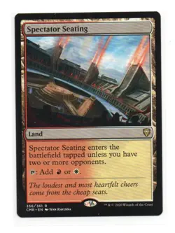 Spectator Seating MTG Commander Legends Rare 356 - Image 1