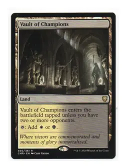 Vault of Champions MTG Commander Legends Rare 360 - Image 1