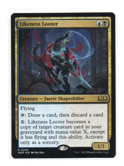 Likeness Looter MTG Wilds of Eldraine Rare 208 - Image 1