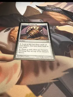 MTG - CHAMPIONS OF KAMIGAWA 2004 CHK - #268 Sensei's Divining Top NM - Image 2