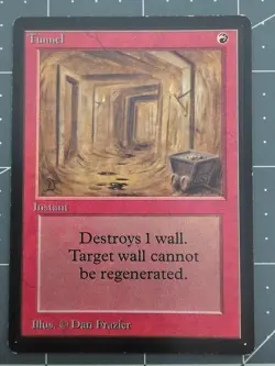 MTG ⭐ Beta Edition ⭐ Tunnel ⭐ Vintage Legacy ⭐ - Image 1
