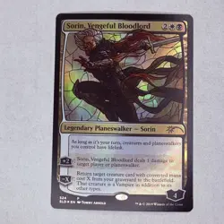 SLD Sorin, Vengeful Bloodlord (Stained Glass) Secret Lair Drop Foil MTG NM - Image 1
