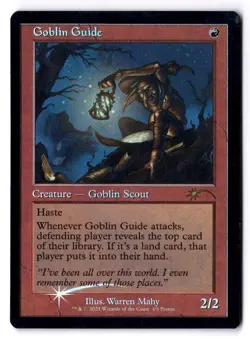 Goblin Guide NM* FOIL RETRO PROMO WPN and Gateway 4/5 mtg -UnltdCards - Image 1