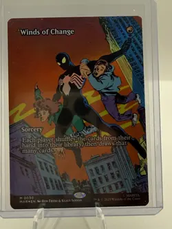 Winds of Change - #30 Foil (Borderless) Spiderman - Mtg - Image 1