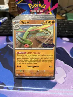 Pokemon Phantasmal Flames Sealed Flygon Promo #016 Pre-Release Deck PRESALE - Image 1