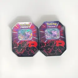 Pokemon TCG Team Rocket ex Tin - Destined Rivals - New/Factory Sealed Nidoking - Image 1