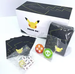 Pokemon Celebrations Elite Trainer Box ETB 25th Anniv. Empty Box w Accessories - Image 1