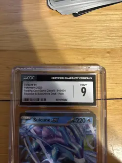 Suicune ex Pokemon (2023) 010/034 Blastoise & Suicune ex Deck - Holo - Image 2