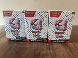 Pokemon TCG 151 Scarlet and Violet Booster Bundle x3 - Image 1