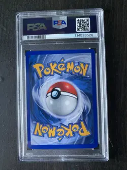 Pokemon Espeon Neo Discovery Unlimited Holo Rare #1 PSA 8 - Image 2