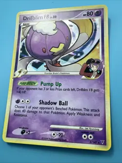 Pokemon TCG - Drifblim FP 3/147 - Vintage Holo Rare! Supreme Victors *NM/M - Image 2