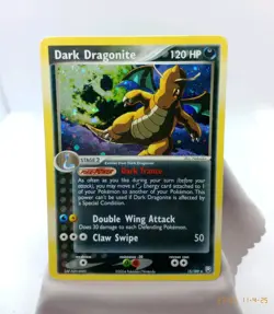 Pokemon TCG Dark Dragonite 15/109 EX Team Rocket Returns Holo Rare 2004 - Image 1