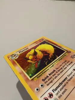 Vintage Pokemon Flareon Jungle 3/64 Holo Rare - LP/MP - Image 3