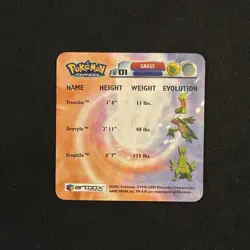 Pokemon 2003 Artbox 3D Lenticular ADVANCED Action Flipz - You Choose! - Image 3