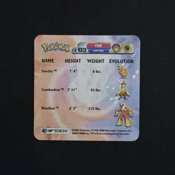 Pokemon 2006 Artbox 3D Lenticular ADVANCED Action Flipz - You Choose! - Image 3