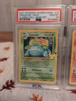 2021 Pokemon Celebrations Set Charizard Blastoise Venusaur PSA 10 GEM MINT - Image 2
