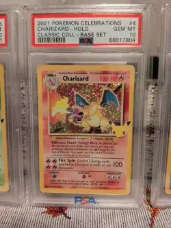 2021 Pokemon Celebrations Set Charizard Blastoise Venusaur PSA 10 GEM MINT - Image 3