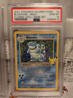 2021 Pokemon Celebrations Set Charizard Blastoise Venusaur PSA 10 GEM MINT - Image 4
