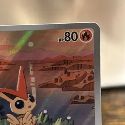 Pokemon Victini SVP 208 Promo Illustration Black Bolt/White Flare Rare (2) - Image 4