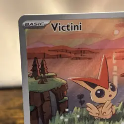 Pokemon Victini SVP 208 Promo Illustration Black Bolt/White Flare Rare (2) - Image 5