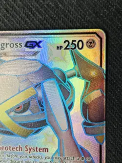 2019 Pokemon TCG Hidden Fates Metagross GX 157a/145 - Shiny Full Art Secret Rare - Image 3