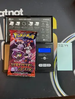 22.44g VERY HEAVY Destined Rivals Pokemon Sealed Booster Pack New SIR/HRU - Image 1