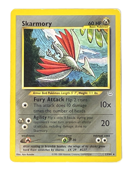 Skarmory 23/64 Neo Revelation Non Holo Rare WOTC Pokemon - Image 1