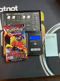 22.44g VERY HEAVY Destined Rivals Pokemon Sealed Booster Pack New SIR/HRU - Image 1