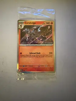 (PD 540) Pokemon Phantasmal Flames PRERELEASE STAFF PROMO SET SEALED - Image 1
