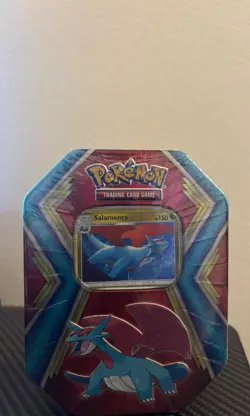Pokemon TCG 2019 Salamence Dragons Tin Sword & Shield Booster Packs - NEW/SEALED - Image 1
