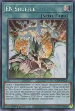 Yugioh! EN Shuffle - BLCR-EN008 - Secret Rare - 1st Edition Near Mint, English - Image 1