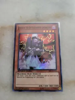 Dekoichi The Battlechanted Locomotive Super Rare SBSC-EN032 Yugioh - Image 1