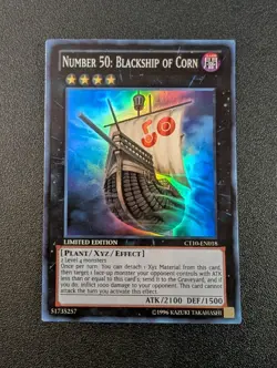 Number 50: Blackship of Corn CT10-EN018 Super Rare Limited Edition LP - Image 1