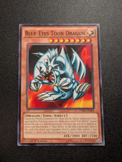 Blue-Eyes Toon Dragon DPBC-EN043 Common 1st Edition VLP - Image 1
