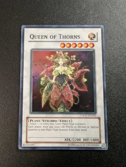 Queen of Thorns CSOC-EN042 Super Rare Unlimited Edition MP/LP - Image 1
