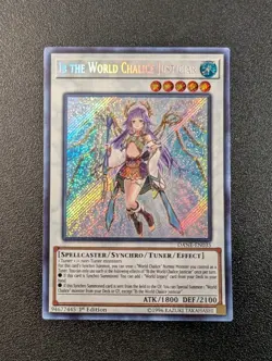 Ib the World Chalice Justiciar DANE-EN035 Secret Rare 1st Edition LP - Image 1