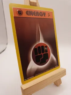 Pokemon Energy Card : Fighting Energy 125/130 (Base Set 2) - Image 2