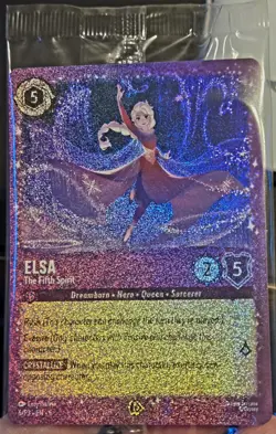Elsa - The Fifth Spirit - Disney Lorcana Promo Cards (DLPC) (Sealed) - Image 1