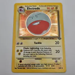 Electrode 2/64 Lightly Played Holo Rare Jungle 1999 Pokemon WOTC Card - Image 3