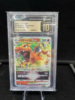 Charizard VSTAR Pokemon Card CGC 10 Pristine Japanese Star Birth - Image 1